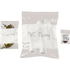 2-Mil Reclosable Polyethylene Bags with White I.D. Block and Hang Hole, 9" x 12", 1000 Pack-Dimension: 9"W x 12"L