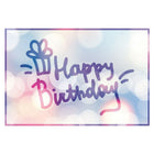 Millbrook Studios 5-3/8" x 7-3/4" Happy Birthday Greeting Cards and Envelopes, 18 Pack (06264)-Printed on uncoated card stock
