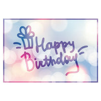 Millbrook Studios 5-3/8" x 7-3/4" Happy Birthday Greeting Cards and Envelopes, 18 Pack (06264)-Printed on uncoated card stock