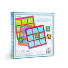 eeBoo Simple Math Bingo Game/Addition & Subtraction-Includes 6 sturdy double-sided game boards and 54 tiles, each tile is approximately 2 inches