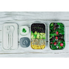 Minimal Natural Fiber Bento Box Plus - 1200ml - Set of 2-BPA-Free Premium natural fiber Materials, Top-Shelf Dishwasher, microwave oven Safe