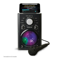 Singsation Classic Bluetooth Karaoke Machine-Works with all karaoke apps or pair to your smartphone or tablet