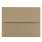 JAM Paper A2 Invitation Envelopes, 4.38 x 5.75, Brown Kraft Paper Bag Recycled , 100 Pack (LEKR600g)-Brown