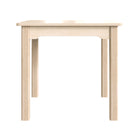 Flash Furniture Bright Beginnings Commercial Grade Wooden Square Preschool Classroom Activity Table (MKME088009)-Commercial Grade 23.5" Square Wooden 21.25"H Classroom Activity Table
