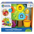 Learning Resources Hide & Seek Learning TreeHouse - Multicolor-Open and close the tree house's swinging doors to reveal animals hidden within