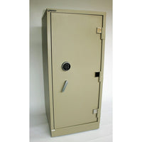 Gardex 4.43 cu.ft., Digital Combination Lock, Fire Resistant Electronic Media Safe (GXMS-500-BE)-All welded steel construction with Gard-Lite insulation and insulated melamine insert. Secured with digital combination lock and handle-operated boltwork.