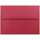 JAM Paper A6 Invitation Envelopes, 4.75 x 6.5, Stardream Metallic Jupiter Red, 50 Pack (V018263I)-Jupiter red stardream metallic envelope