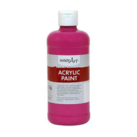 Handy Art Student Acrylic Paint Magenta 16oz, 3 Pack (RPC101070)-Multi-surface