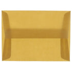 JAM Paper A10 Invitation Envelopes, 6 x 9.5, Translucent Vellum Earth Brown, 250 Pack (PACV851H)-Earth brown translucent envelope