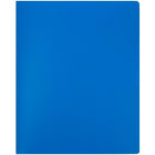 JAM Paper Heavy Duty Plastic Multi Pocket Folders - 10 Pocket - Blue (389MP10BUJ)-Quantity: Sold Individually