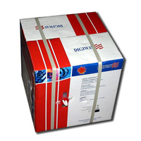 Digiwave 500' RG6 Coaxial Cable, 4.5" x 11.3" x 11.3", Black-Copper clad steel center conductor