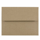 JAM Paper A2 Invitation Envelopes, 4.38 x 5.75, Brown Kraft Paper Bag Recycled , 1000 Pack (LEKR600B)-Brown
