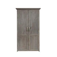 Sauder Select Craft Armoire - 61.57" H - Mystic Oak (430444)-Craft Armoire