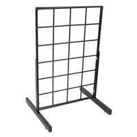 Wamaco Countertop Mini Grid Display - Use to Display Horizontal Or Vertical - 2 Pack-Black