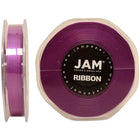 JAM Paper Double Faced Satin Ribbon, .38 Inch Wide x 25 Yards, Purple, 2 Pack (803SApu25g)-Perfect for gift wrapping, clothes, decorating or tying around gourmet bottles, jars and gift baskets