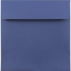 JAM Paper 7.5" x 7.5" Square Envelopes, Presidential Blue, 25 Pack (263913007)-Square invitation envelope