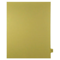 Mark Maker Legal Exhibit Index Tab Buff Single Tabs, 1/15th Cut, Letter Size, No Holes, Number 119, 25 Pack-Buff Single Tabs, 1/15th Cut