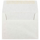 JAM Paper A6 Invitation Envelopes, 4.75 x 6.5, Parchment Pewter Grey Recycled, 250 Pack (35170H)-Blank interior for personalized message