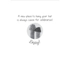 Millbrook Studios 5-3/8" x 7-3/4" A New Home? Greeting Cards and Envelopes, 18 Pack (06745)-Card shop quality greeting cards