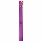 JAM Paper Stainless Steel Ruler with Non-Skid Backing - 12" - Purple - 12 Pack-Quantity: 12 Rulers per Pack