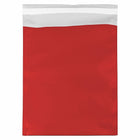 JAM Paper Foil Envelopes with Self Adhesive Closure, 10 x 13, Open End, Red, 100 Pack (01323321B)-Red