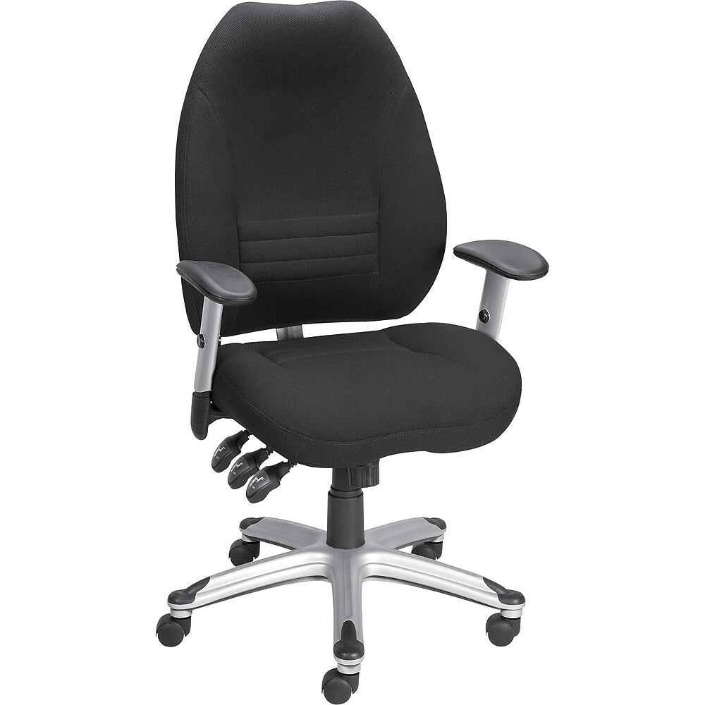 Staples Multi-Function Task Chair Black