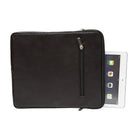 Ashlin Arezzo Zippered Tablet Case - Black-Fits iPad® and other tablets up to 10x7.5 inches