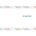 Rosedale 5" x 7" General Thank You Greeting Cards And Envelopes, 12 Pack (17737)-Card shop quality greeting cards