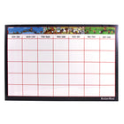 MotherWord Undated Dry Erase Magnetic Calendar - 11" X 17" - Bilingual-17" x 11"