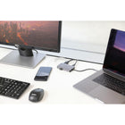 Targus DOCK419TT USB-C DspPt Alt Mode Single 4K HDMI/HD VGA Dock (DV4K) with 100W Pass-thru-Supports up to 5Gbps data transfer rate per USB-A or USB-C port