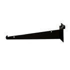 Can-Bramar Slatwall Shelf Bracket, 10", Black, 10 Pack-10" slatwall shelf bracket with knife edge