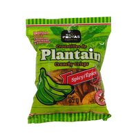 SS Frutas Imports Inc Plantain Crunchy Crisps - Spicy - 85g - 50 Pack-Spicy