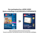 Avery White Rectangle Labels with TrueBlock, 8-1/2" x 11", for Laser/Inkjet Printer, 10 Pack (5965)-1 label per sheet