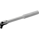 Dynamic Tools 1/4" Drive Flex Handle, Chrome Finish, 6" Long-1/4" Drive