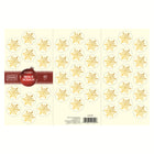 Geographics Gold Frost Gold Foil Seals - 1.25" - 40 Pack-Holiday Assorted Adhesive Seals