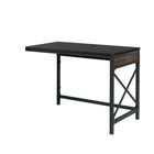 Sauder Foundry Road 42" W Desk Return - Carbon Oak (1 Box)-Desk Return