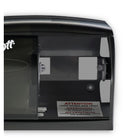 Scott Essential Single Roll Toilet Paper Dispenser - Black-When properly installed, these dispensers meet the ADA Standards for Accessible Design