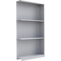Metalware RK294 Boltless Shelving Unit, 4-Shelves, 48" x 24" x 88", Light Grey-Adjustable shelving system that provides high strength, yet economical storage capacity for your needs