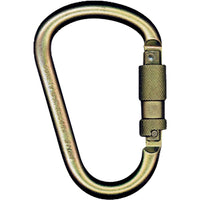MSA Carabiners, Steel, 5000 Lbs Capacity - 2 Pack-Qty/Pk - 2