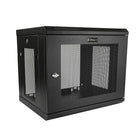 StarTech 9U Wall-Mount Server Rack Cabinet, 17" Deep-Save space by wall-mounting your servers or networking equipment