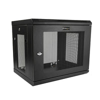 StarTech 9U Wall-Mount Server Rack Cabinet, 17" Deep-Save space by wall-mounting your servers or networking equipment