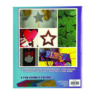 Royal Brites Glitter Paper - 9.25" x 11" - Assorted - 12 Pack-Perfect for school and craft projects