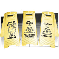 Bilingual Safety Signs, NC546, Cleaning In Progress/Nettoyage En Cours, 4 Pack-Qty/Pk - 4
