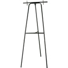 Quartet Black Magic 2-Ring Convertible/Adjustable Presentation Easel, 67"-Steel with telescoping legs to allow for height adjustment