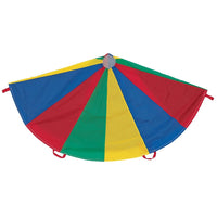 Champion Sports Parachute, 6 Handles, 6" (CHSNP6)-Multi colour