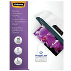 Fellowes ImageLast Laminating Pouches, Letter, 3 mil, 100 Pack (52454)-Thickness: 3 mil