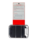 Air Canada Milan 20" Hardside Carry On Spinner Luggage - Black-TSA lock for enhanced security during your travels