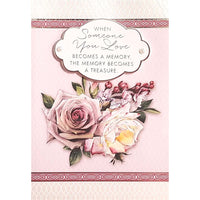 Rosedale Gold 5 1/2" x 8" Greeting Cards/Envelopes - 6 Pack-Card shop quality greeting cards.