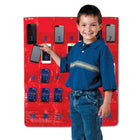 Learning Resources Multi-Use Storage Pocket Chart, 3.75' x 4'-Colour: Assorted