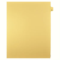 Mark Maker Legal Tabs - Letter Size - Buff - 1/25th cut - 25 tabs per package - 5 packages Pack - Number 78-Buff Single Tabs